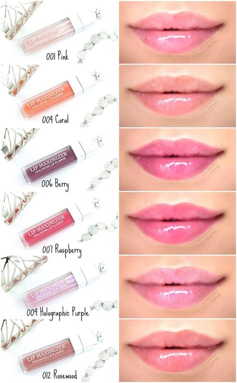 lip maximizer dior hyaluronic lip plumper|dior lip gloss color chart.